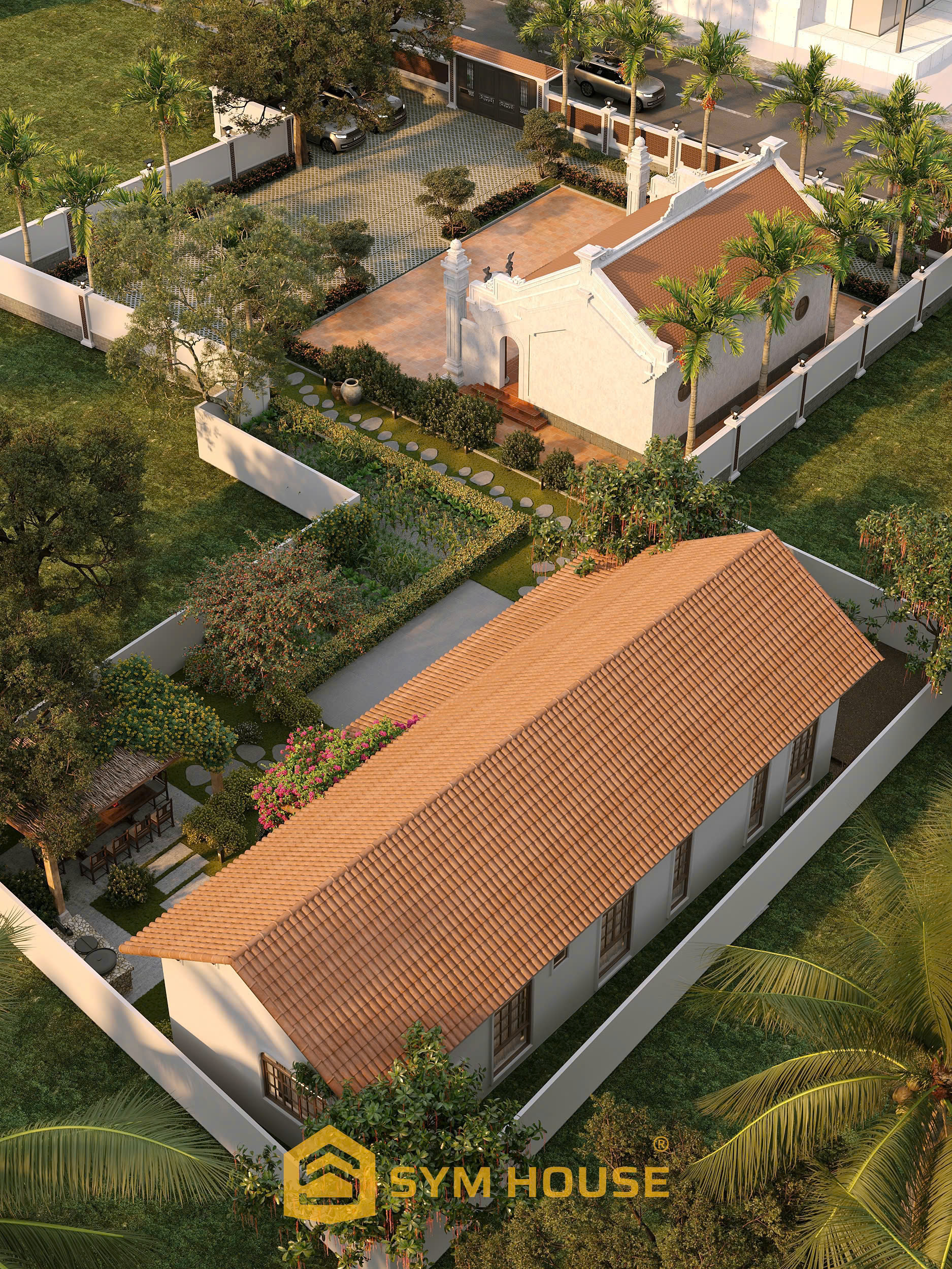 thiet-ke-nha-o-ket-hop-nha-tho-truyen-thong