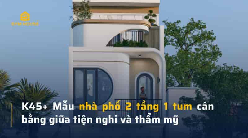 mau nha pho 2 tang 1 tum