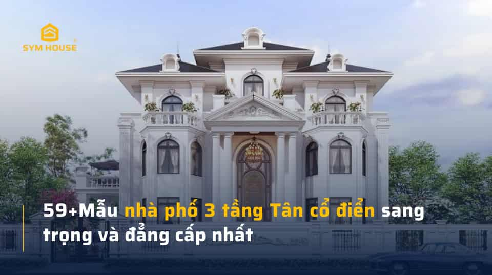 nha pho 3 tang tan co dien