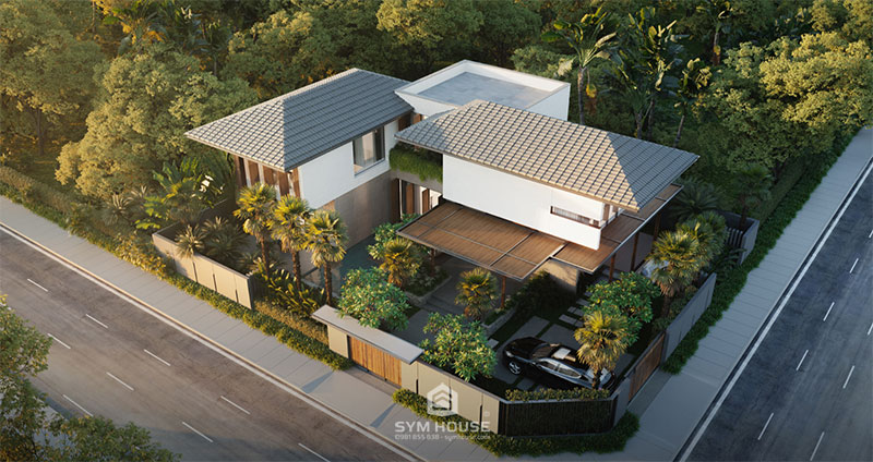 biet thu 2 tang 26x30m has villa 3