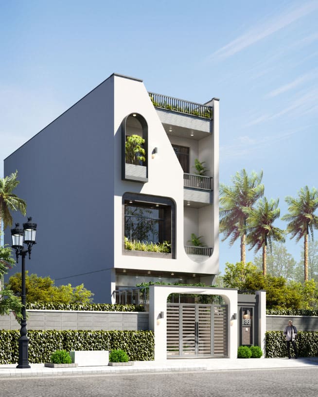 Du's House - Nhà phố 3 tầng hiện đại tại Quảng Ninh hoàn hảo giữa thẩm mỹ và công năng