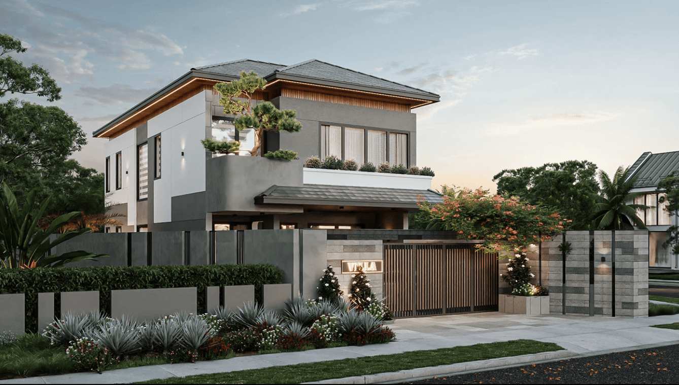 Biệt thự 2 tầng Bao's Villa - Nơi đánh thức mọi giác quan bởi kiến trúc xanh và mở